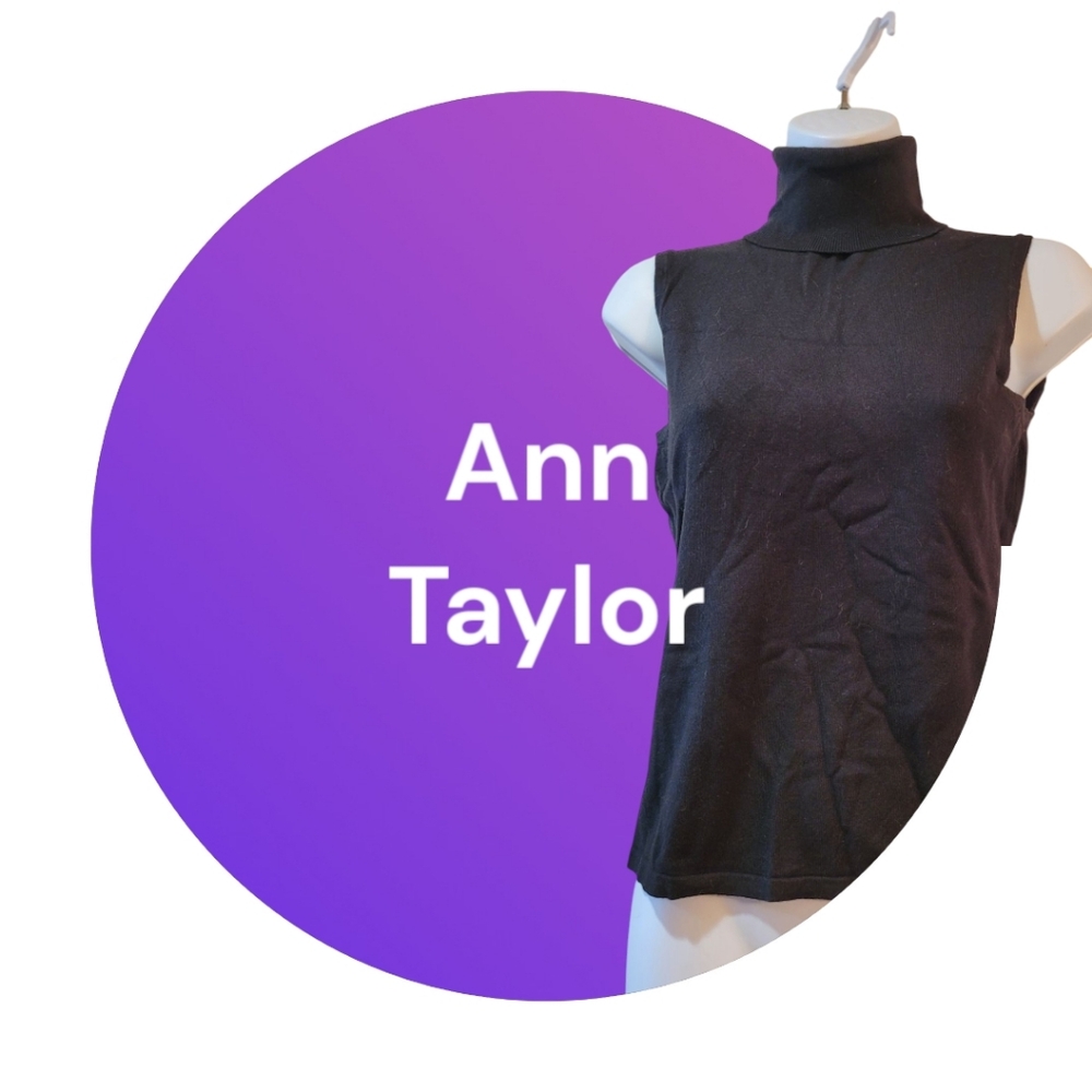 Sleeveless Turtleneck Sweater